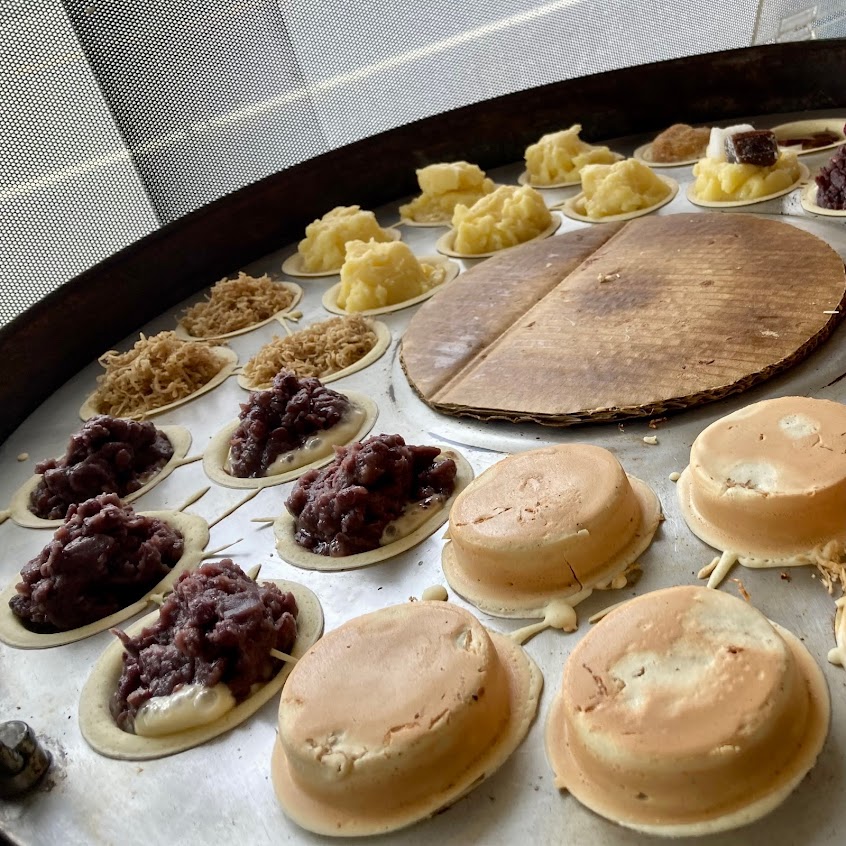 紅豆餅（原大園市場第一銀行附近紅豆餅老店）