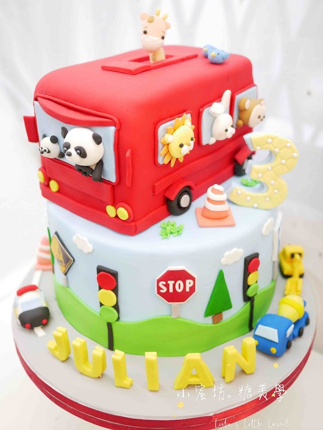 小蜜坊翻糖蛋糕