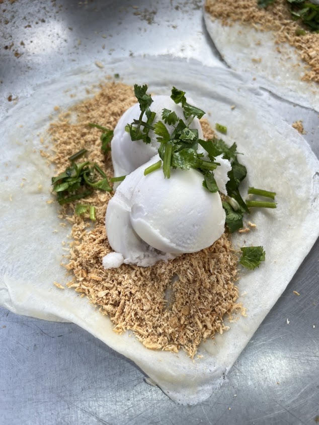 金山老街花生捲 冰淇淋