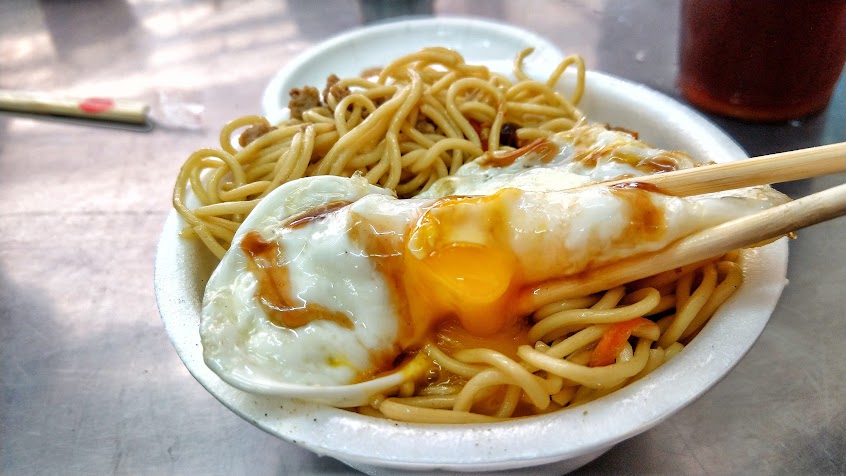 15元炒麵+肉燥飯