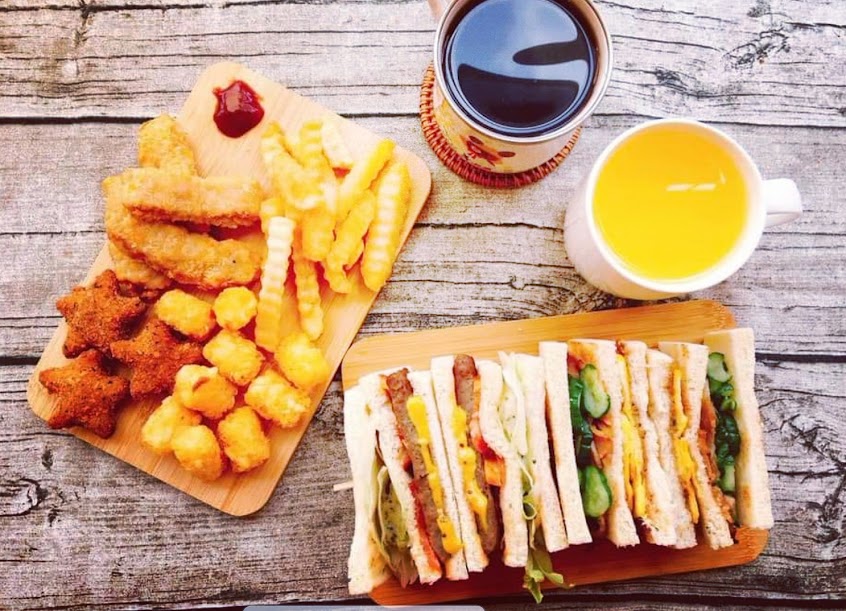 喜得炭火燒三明治-大里,大新店