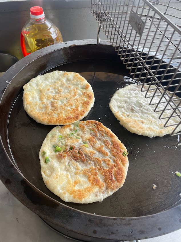 成大蔥肉餅