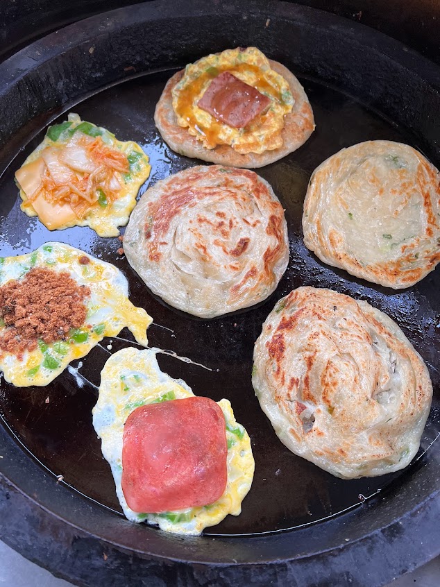 玉井圓環手工蔥抓餅