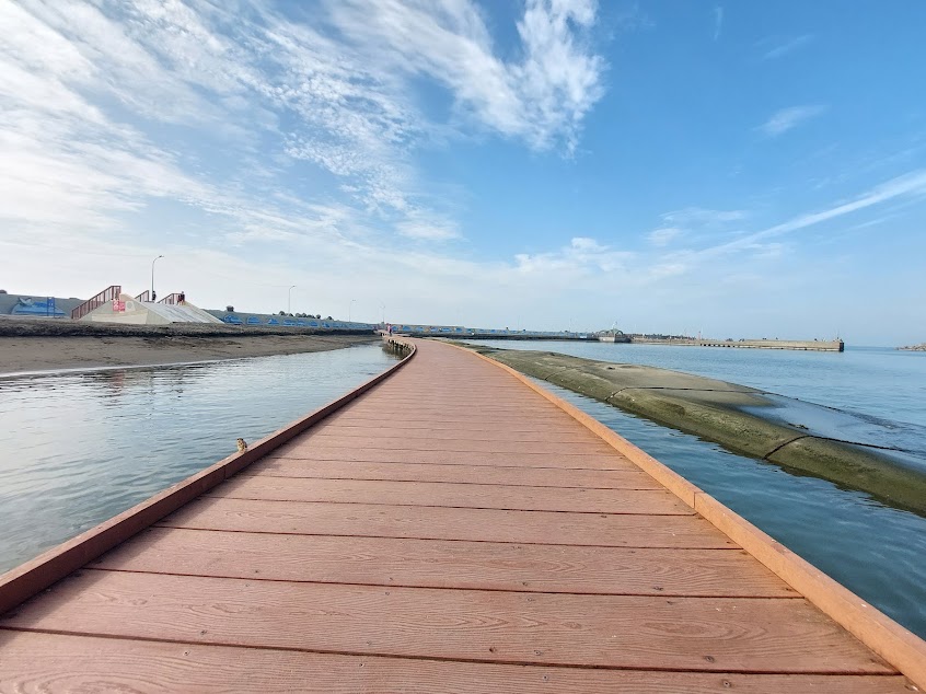 彌陀漁港海岸光廊