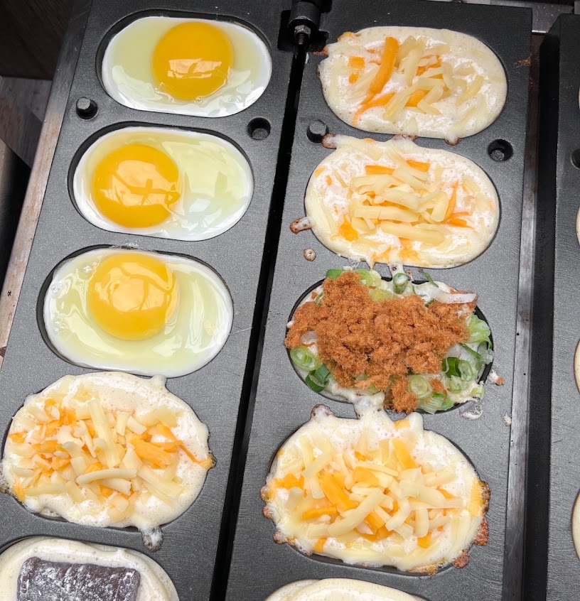 為你雞蛋燒菜單和相片