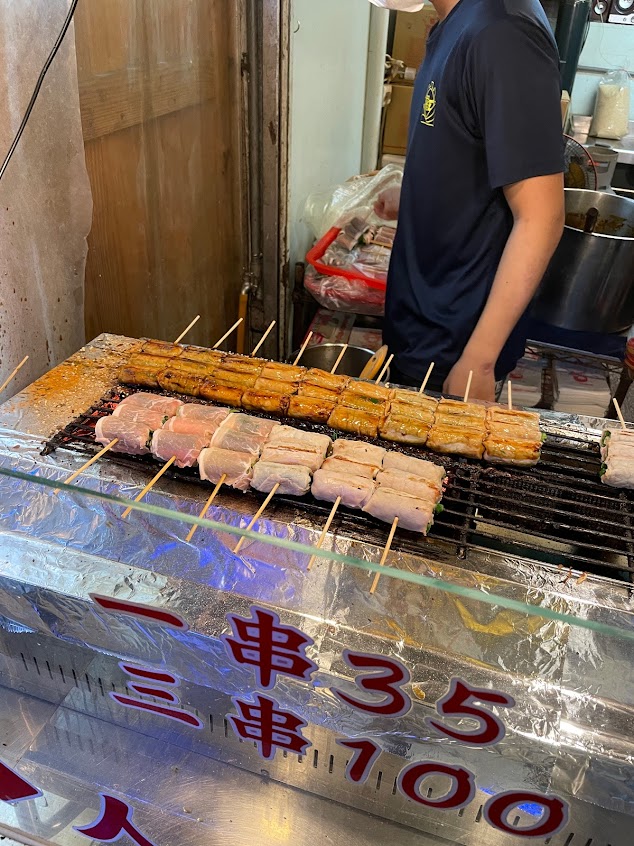 宜蘭爆蔥哥 三星蔥肉串