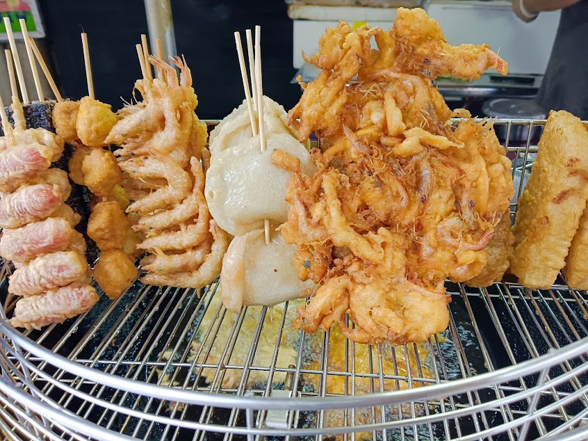 羅東開元地瓜蝦餅