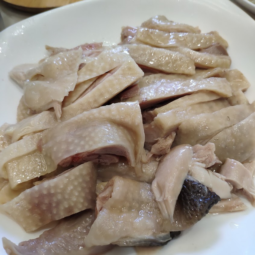 社頭脆皮無骨香油雞