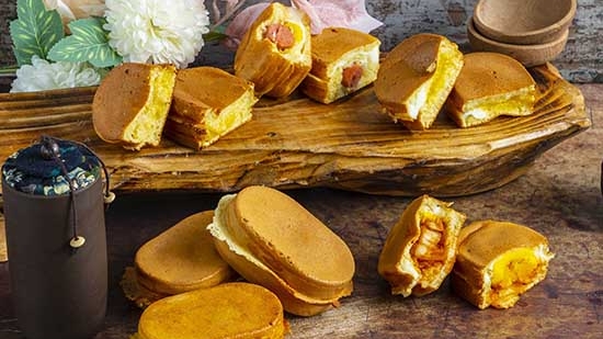 原色原味小米雞蛋糕