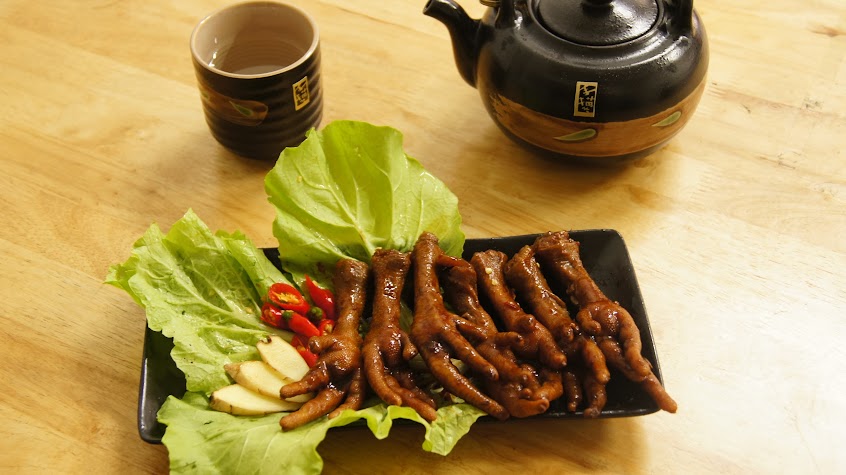 莊記水餃,雞腳凍