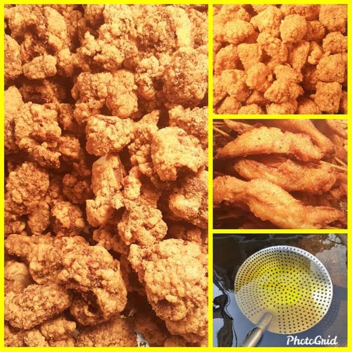 麻魚寮夜市吳記現炸排骨酥