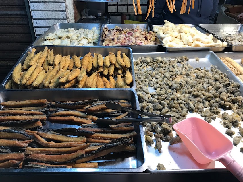 雪花油炸專賣店-布袋漁市（A-24)攤