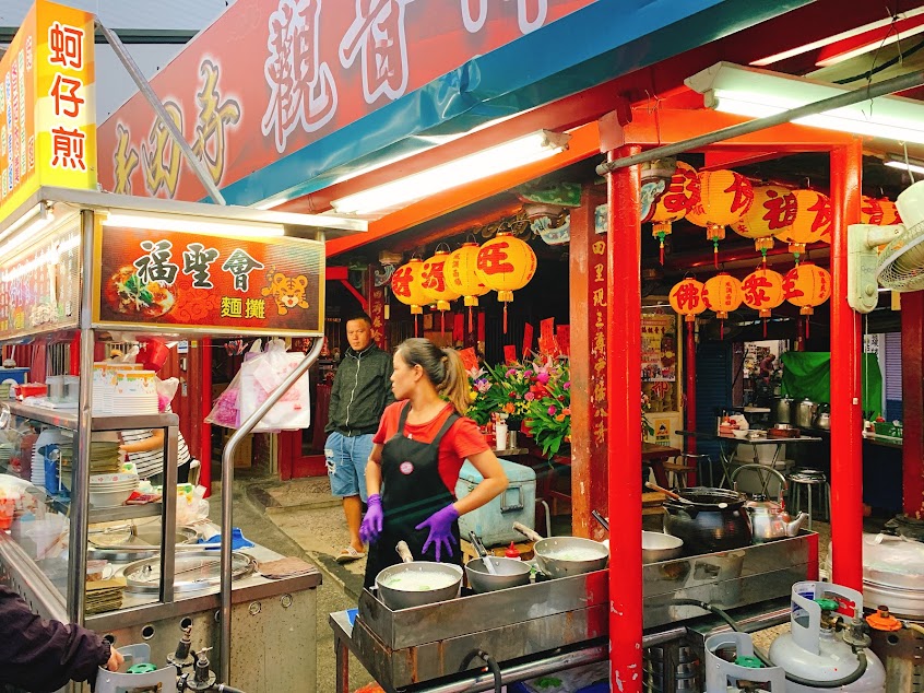 福聖會麵攤