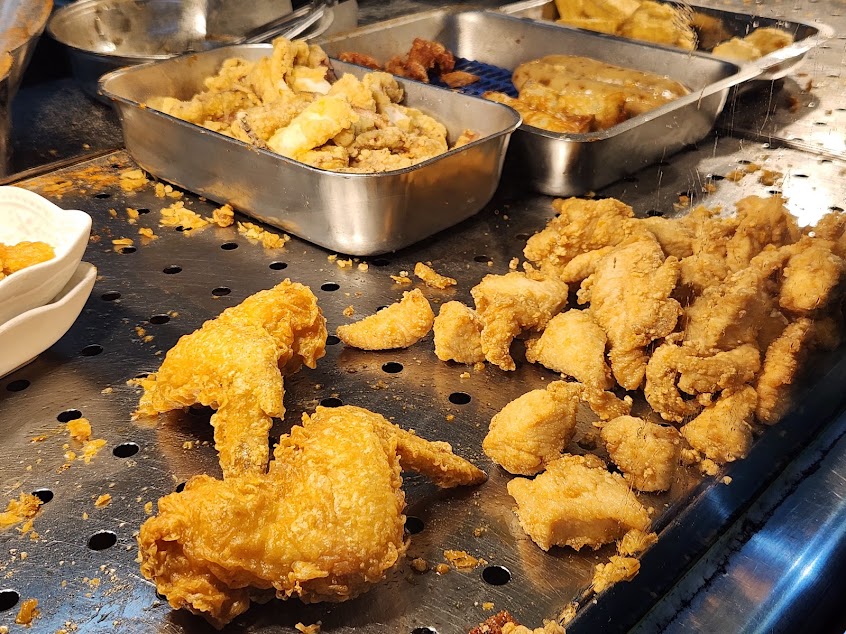 松竹黃昏市場歡樂午茶美味炸雞