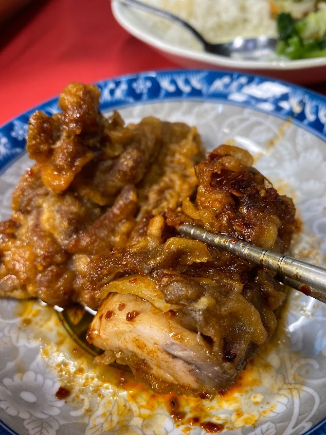 「粥潤發」鹹酥雞 & 便當