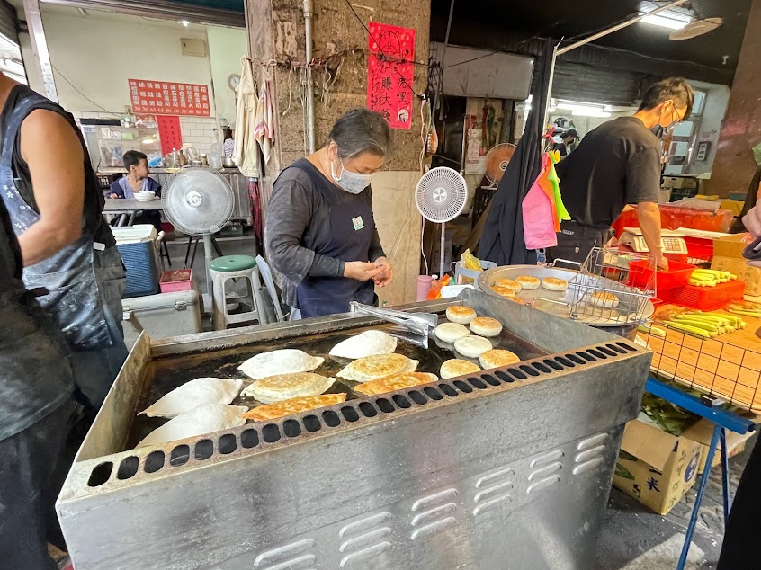 韭菜盒子、餡餅