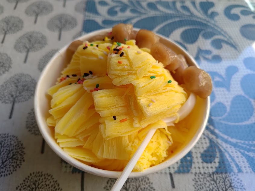 炸物鹹酥雞雪花冰