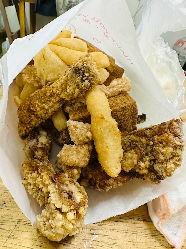 倆姐妹炸物飲品(雞排)