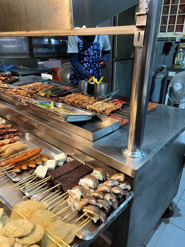 瑞光夜市詹烤肉詹大嬸