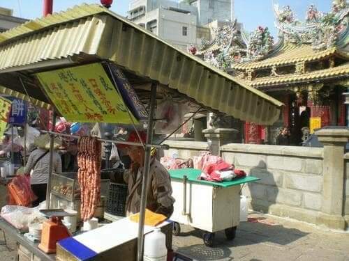 北港正傻人香腸（朝天宮廟前）