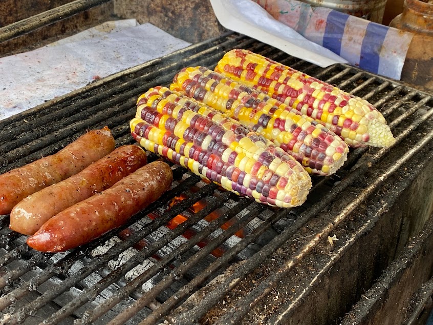 二崙阿伯烤玉米