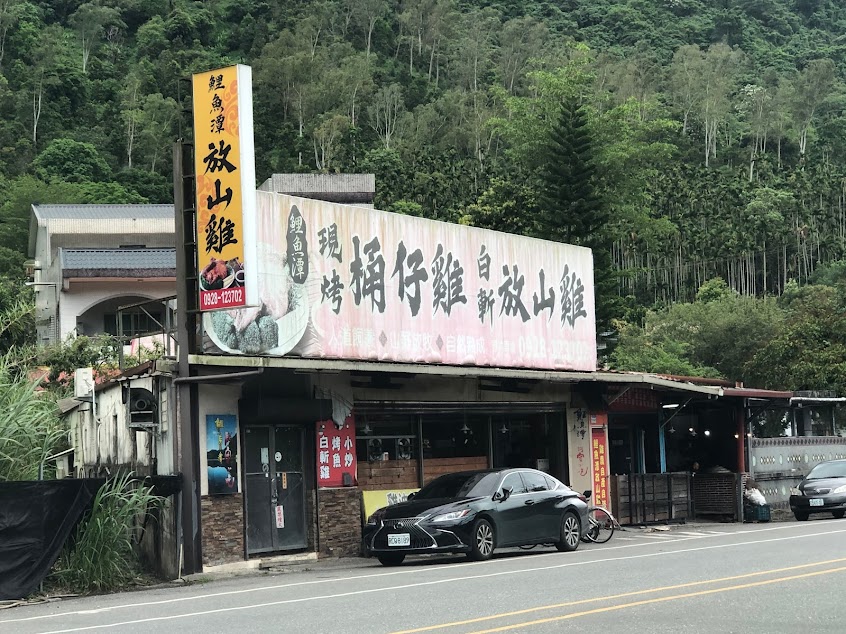 花蓮鯉魚潭放山雞