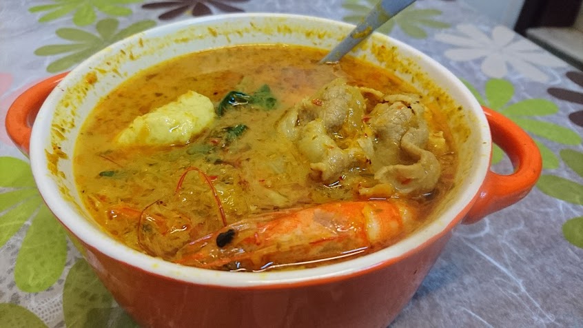 新化老街南洋叻沙麵