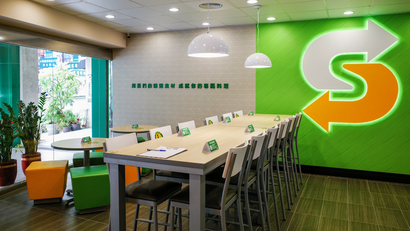 Subway 永康中華餐廳