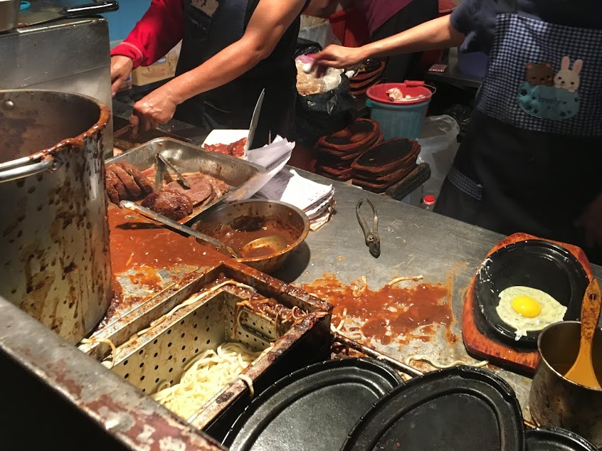 武聖夜市 阿樂牛排