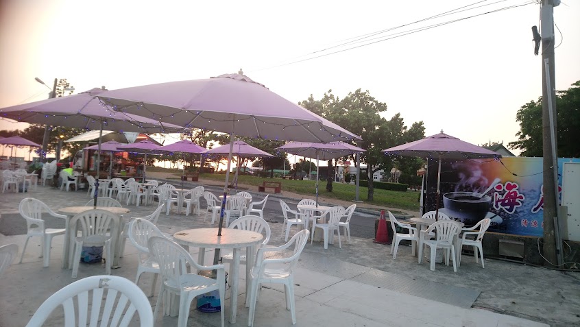 興達港倆小無猜露天咖啡