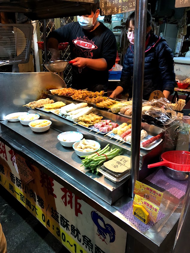 練家天橋下鹽酥雞