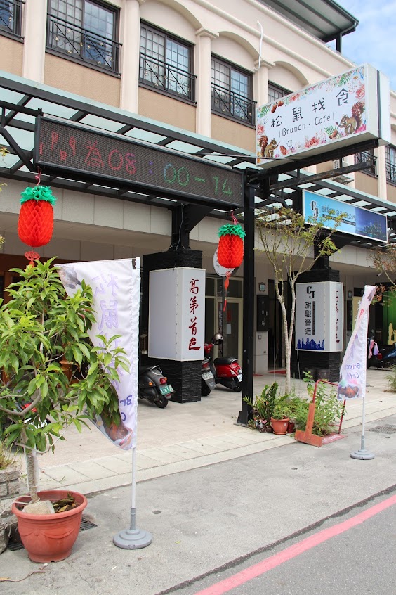 松鼠找食