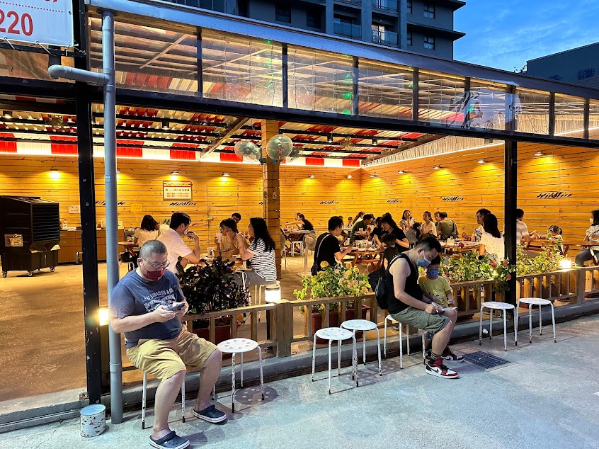 竹北野火碳烤牛排