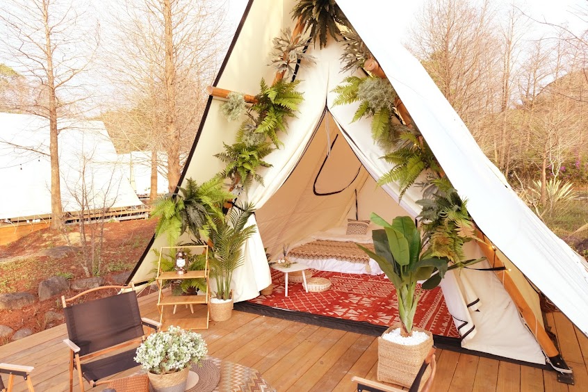 叢林開始輕奢‧懶人露營Glamping