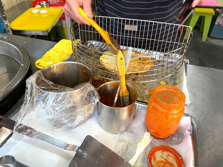 台南眷村蔥肉餅