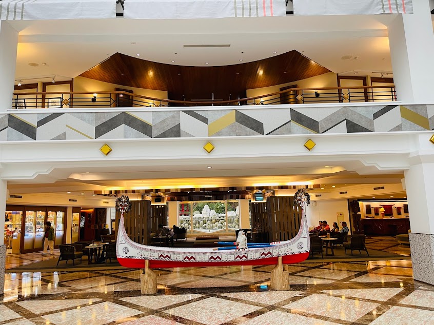 知本老爺酒店中庭咖啡吧