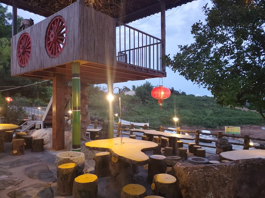 台東寒舍茶坊/台東夜景/台東夜景餐廳/台東美食/台東推薦餐廳/台東咖啡廳/台東景觀用餐