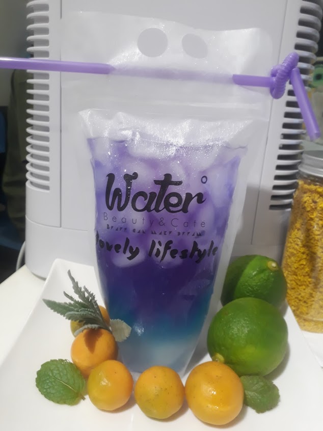 淡水防彈咖啡/莓果/漸層飲