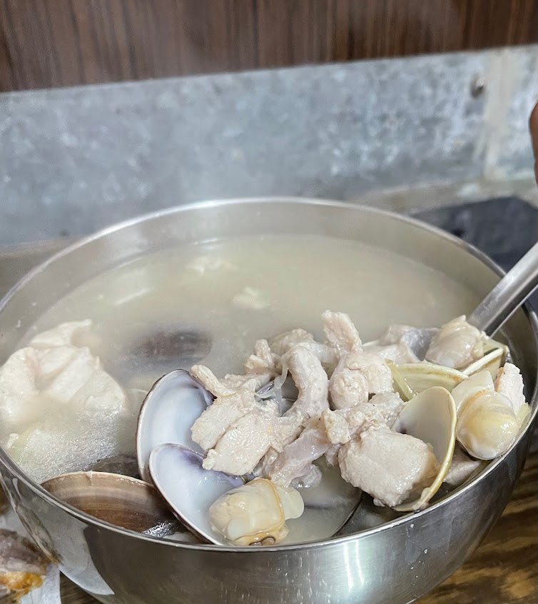 深夜限定鮮魚湯