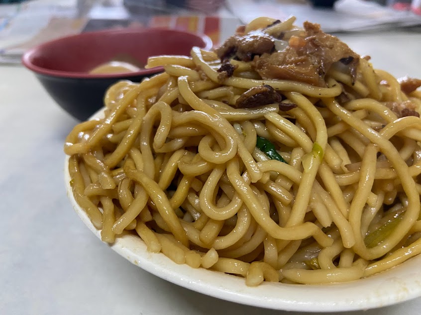 張家早點炒麵