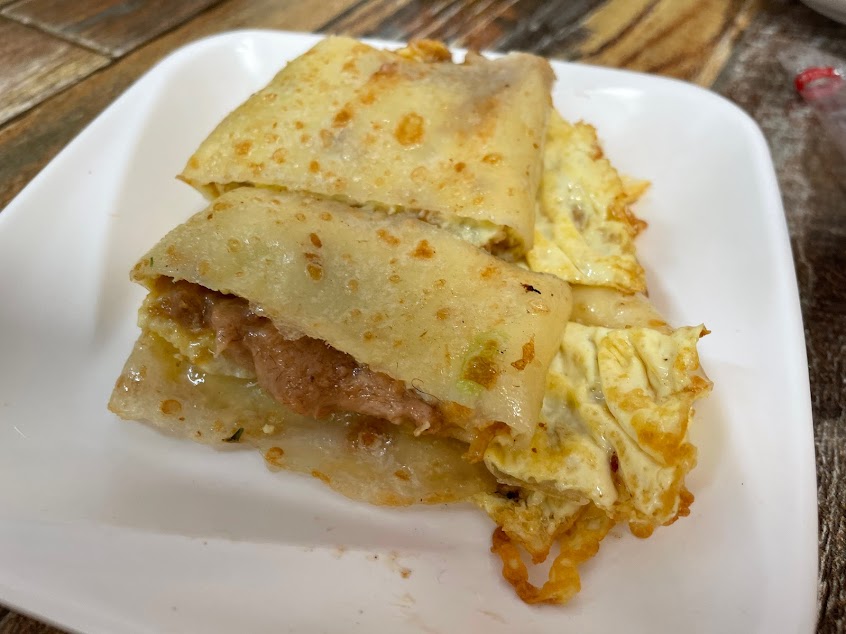 馬鈴薯漢堡早餐