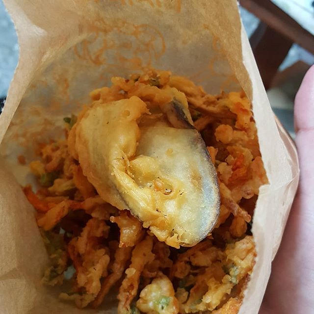 佳里中山菜市場-蔬菜天婦羅