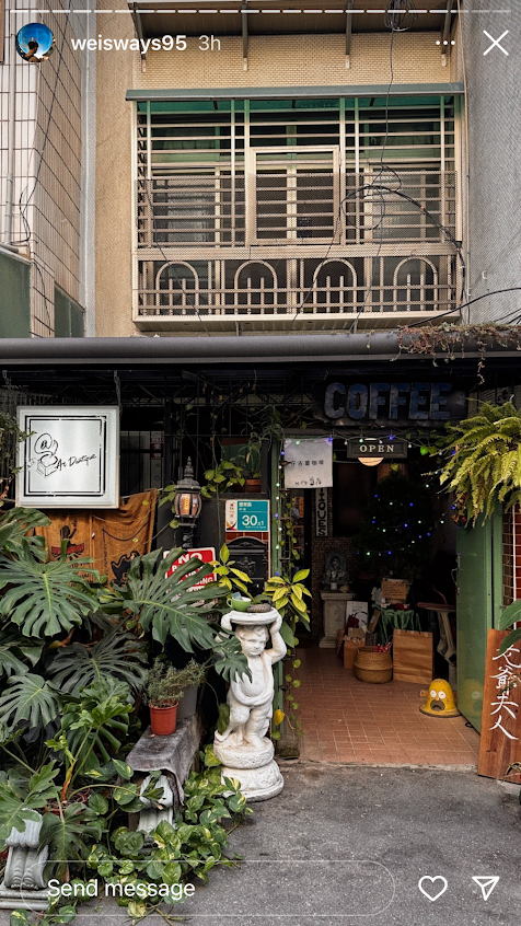 在古董咖啡 At Dantique Cafe 營業時間請看IG