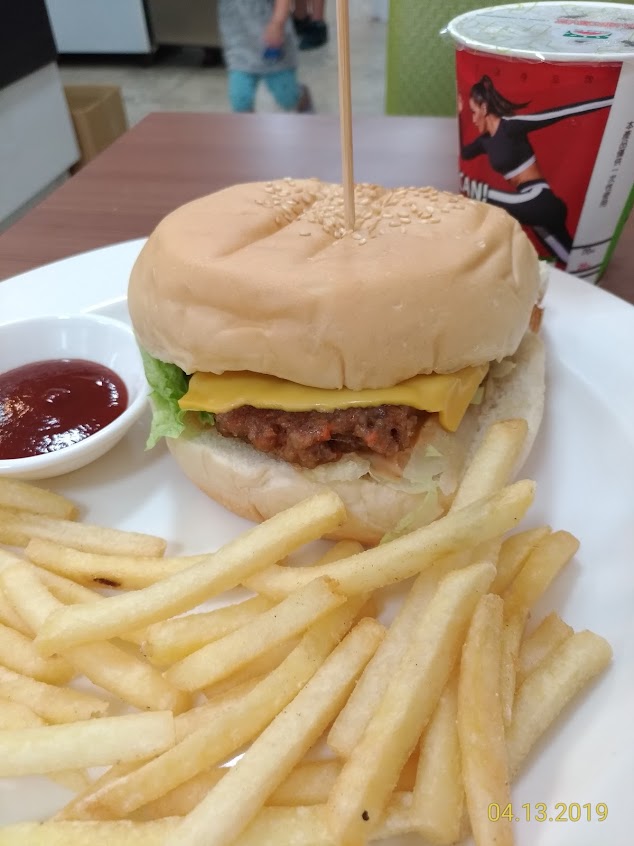 弘爺漢堡-安南安豐店