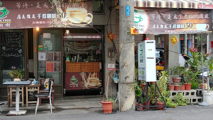 咖啡樹虹吸壺手煮咖啡